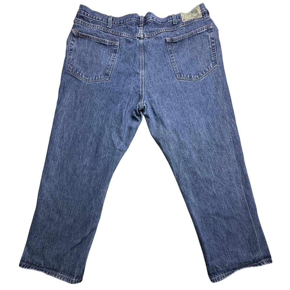 RedHead Jeans Mens 46x30 Blue Denim Boot Cut Relaxed Fit Classic Outdoor Pants